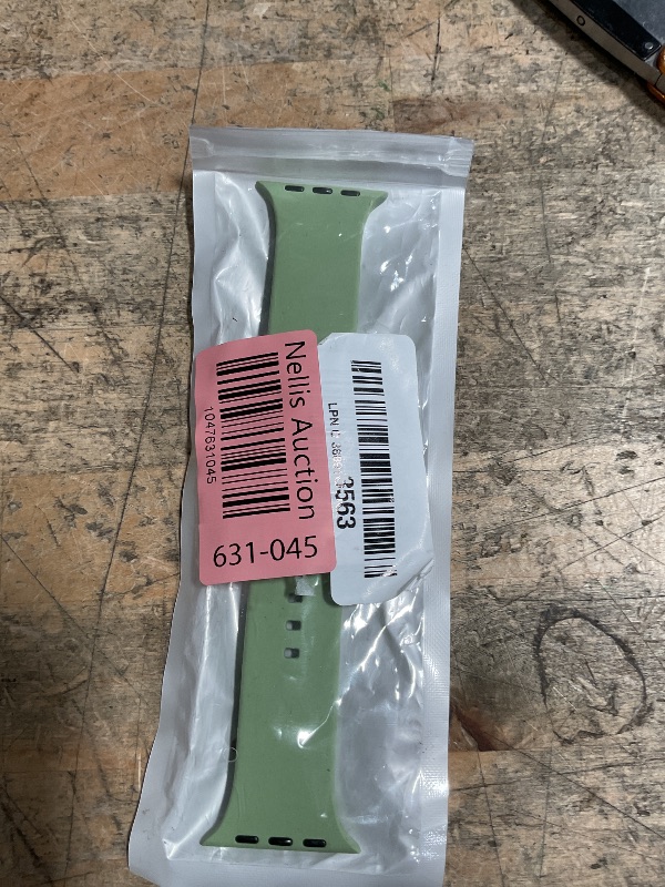Photo 1 of (band only) XFEN Sport Silicone M/L Size Band and Case with Screen Protector for Apple Watch Series 6 SE Series 5 Series 4 44mm - Mint Green