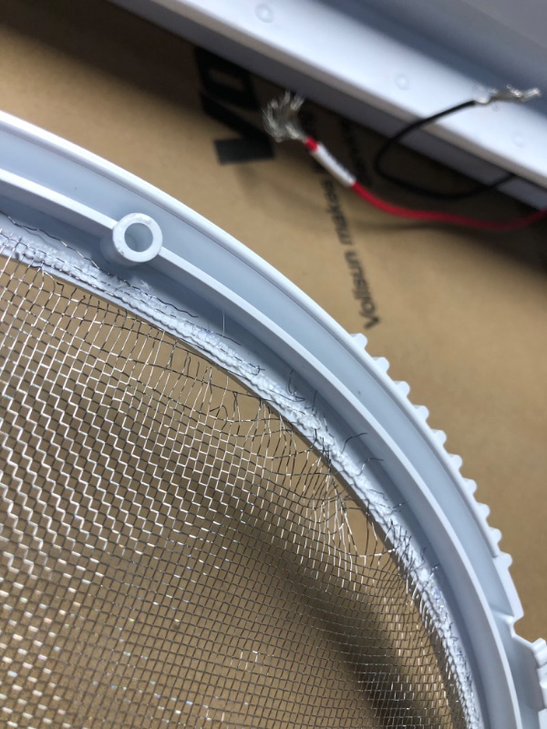 Photo 1 of Furrion 10-Blade, 14" RV Rooftop Vent Exhaust Fan with Lid, Four Fan Speeds, Push-Button Controls, Removable Insect Screen, Flush-Mount Design for 2" to 7" Thick Roofs, White - FVF14D90R6A-PS-AM