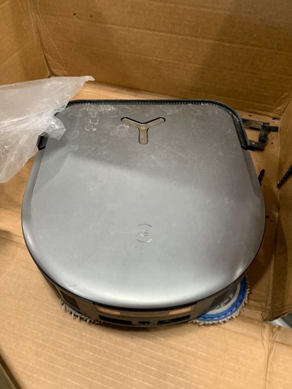 Photo 1 of **** PARTS ONLY ***ECOVACS DEEBOT X9 PRO Omni Robot Vacuum and Mop, Blast™ 16,600Pa Suction, OZMO Roller Instant Self-Washing Mopping, ZeroTangle™ 3.0, Triple Lift System, AI Smart Navigation, Hands-Free Omni Station
