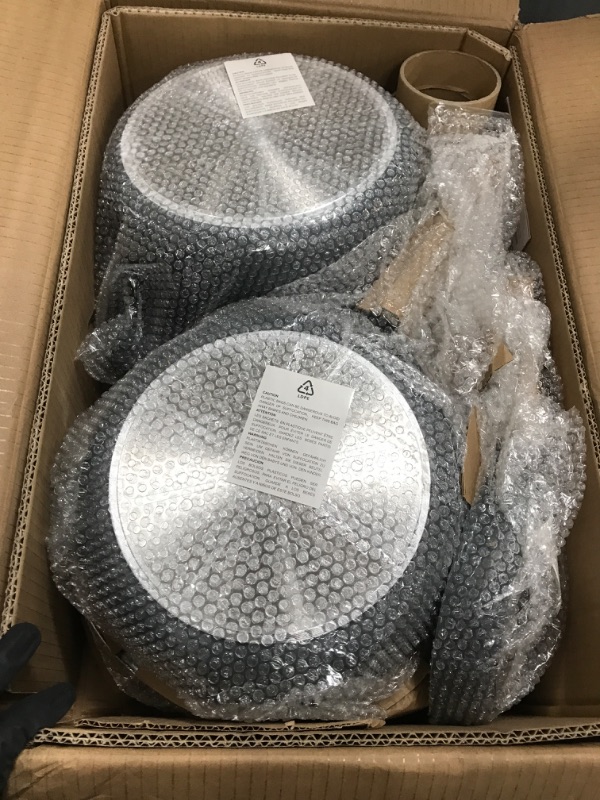 Photo 1 of ***PARTS ONLY***CAROTE Ceramic Cookware Set 12 Piece, Healthy & PFOA/PFAS Free, Nonstick Pots and Pans Set, Induction-Compatible, Navy Blue