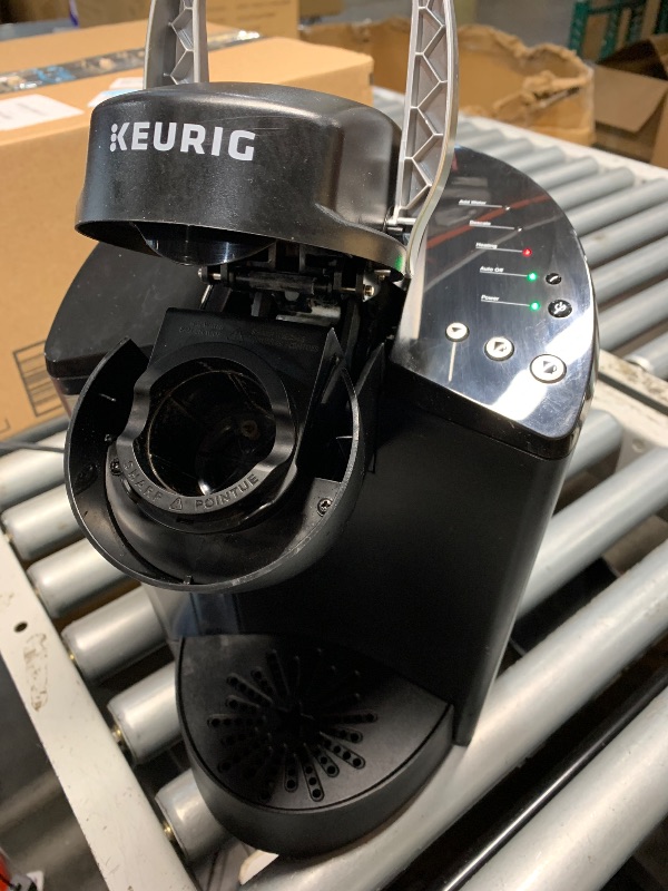 Photo 1 of ***(PARTS ONLY/ MINOR DAMAGE/ NON FUNCTIONAL)*** Keurig K-Classic Single-Serve K-Cup Pod Coffee Maker - K50 - Black: 48oz Capacity, Automatic Shut-Off, Removable Reservoir