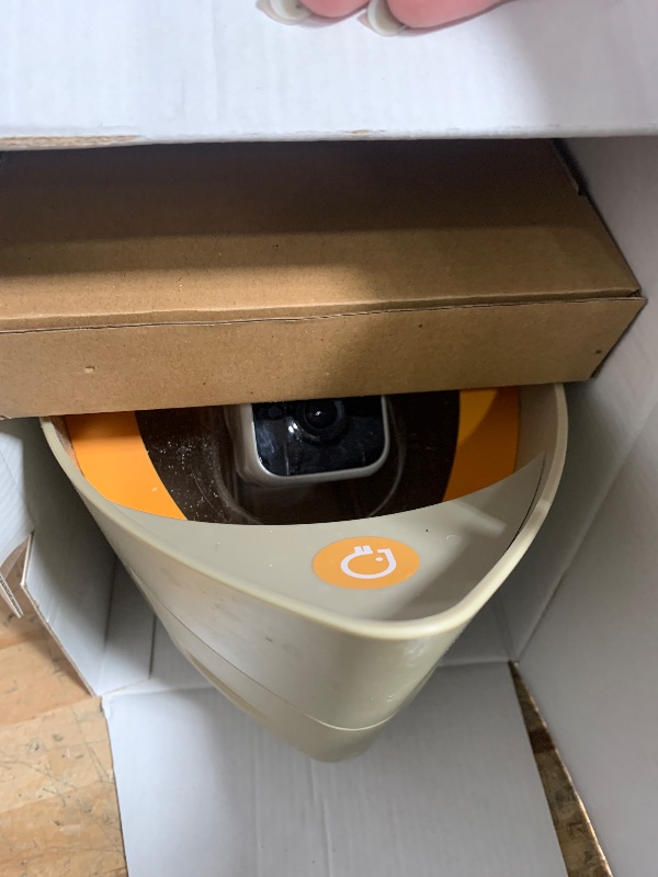 Photo 1 of ***parts only****missing parts**Bird Feeder with Camera Solar Powered, Smart Birds Feeder for Outside, AI Bird Identification Auto Capture Videos Pictures, 2K Live Feed Cam for Backyard, Ideal Gift for Birds Lover (Orange)