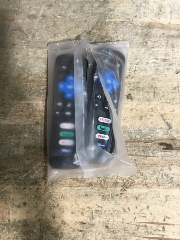 Photo 1 of (Pack of 2) Replacement-Remote-Control for Roku-TV,Compatible for TCL Roku/Hisense Roku/Onn Roku/Philips Roku Smart TVs(Not for Roku Stick and Box)