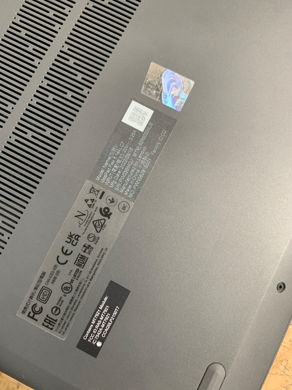 Photo 1 of ***SEE NOTES***
Lenovo Flex 5 Laptop, 14.0" FHD Touch Display, AMD Ryzen 5 5500U, 16GB RAM, 512GB Storage, AMD Radeon Graphics, Windows 11 Home, Storm Grey