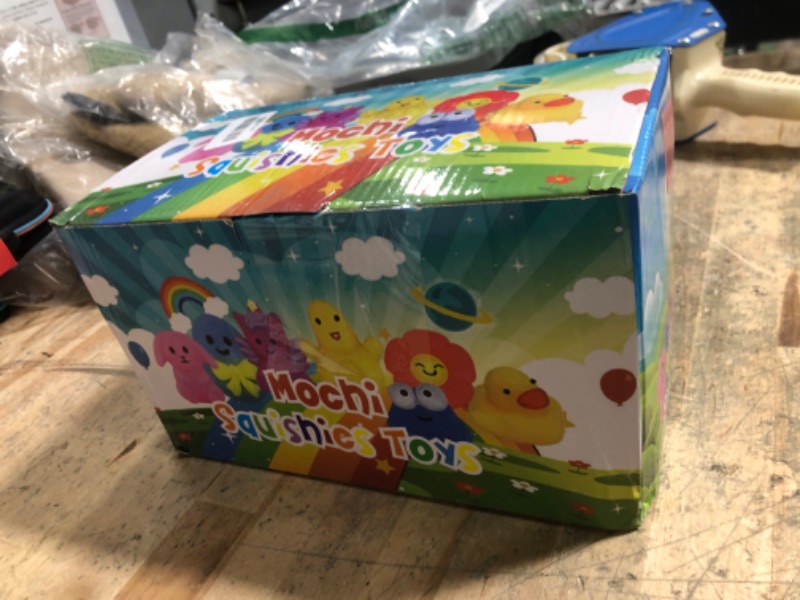 Photo 1 of ****SEE NOTES*****Mochi Squishy Toys, Kawaii Squishies, Mini Fidget Toys Bulk for Kids, Party Favors Class Prizes Goodies Bag Stuffers for Boys Girls (200)