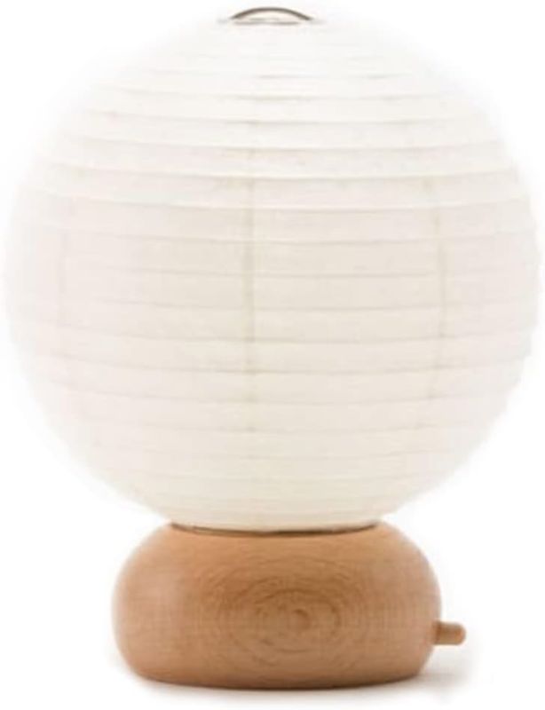 Photo 1 of 
Cocolan Japanese Lantern Paper Lamp - Table Lamp - Cordless LED Mini Bul - Handmade in Japan - Round