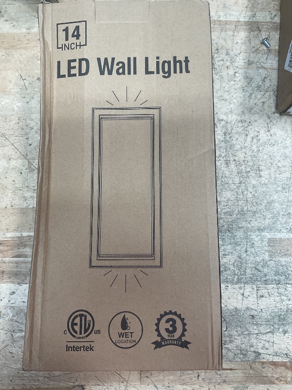 Photo 1 of 14 in. LED wall Light