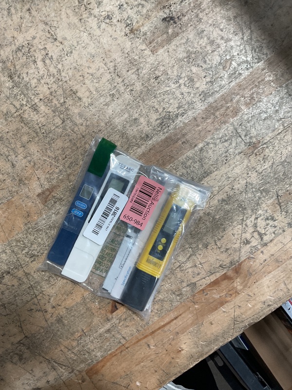 Photo 1 of 2025 All-New 3PCS 3-in-1 TDS&pH Meter, pH Meter for Water, 0.01 High Precision Water Quality Digital pH Tester and 3 pH Calibration Powders, for Drinking Water, Lab ph Meter, Pool Water ph Tester