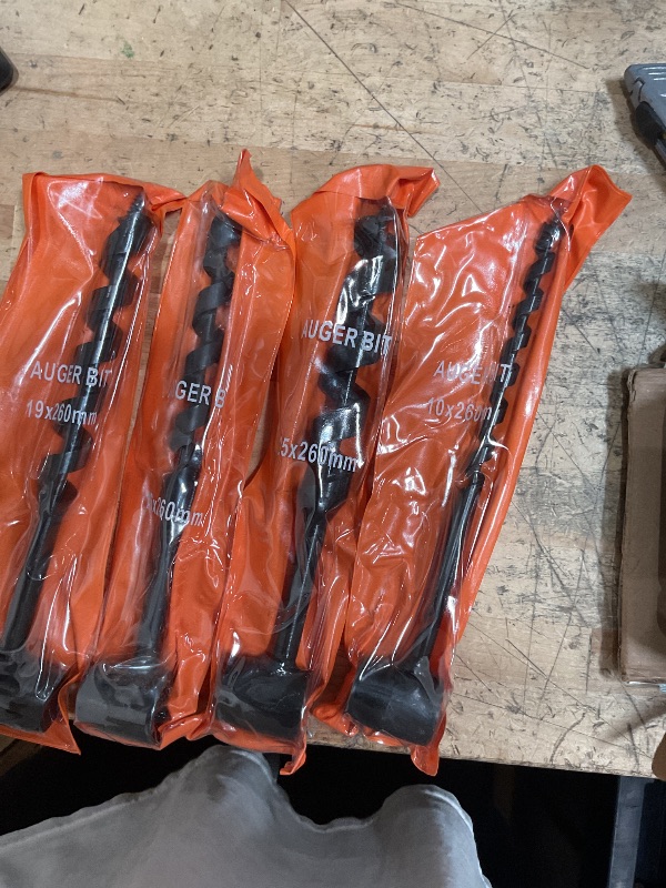 Photo 1 of **MANUAL** 4wood augers