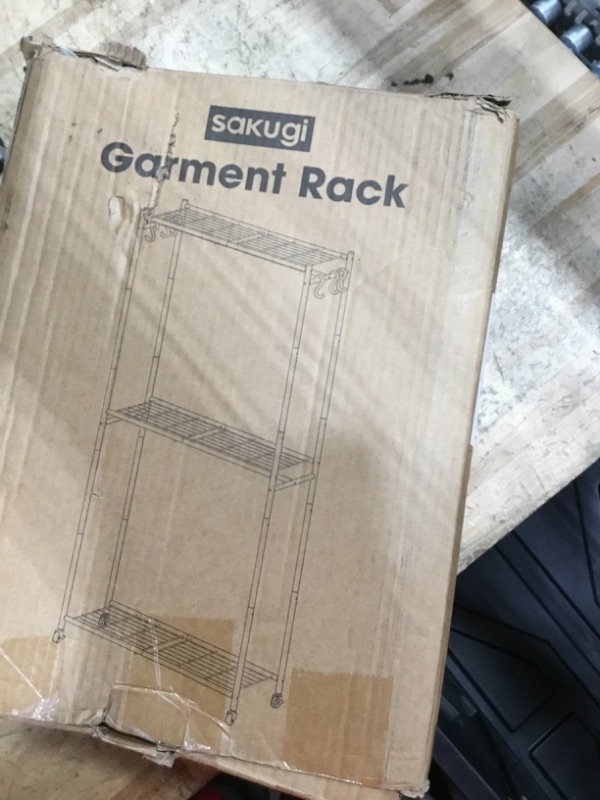 Photo 1 of **POSSIBLY FOR PARTS & MISSING ASSEMBLY PIECES** Sakugi garment rack