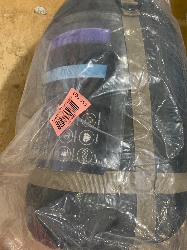 Photo 1 of 3-4 Season Portable Waterproof Envelope Sleeping Bag for Adults & Kids - For Traveling, Camping, Hiking