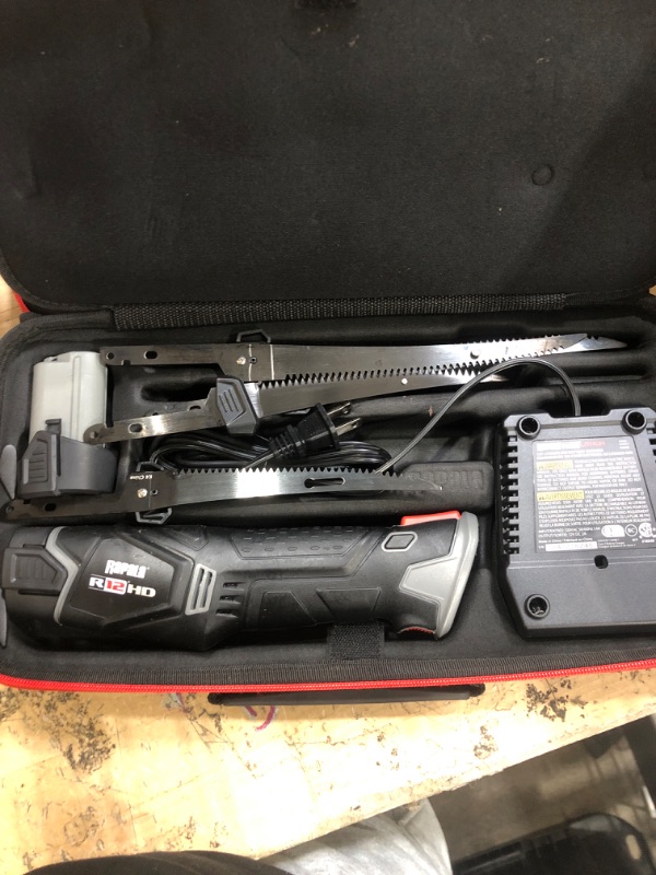 Photo 1 of Rapala R12 Heavy-Duty Lithium Fillet Knife Combo