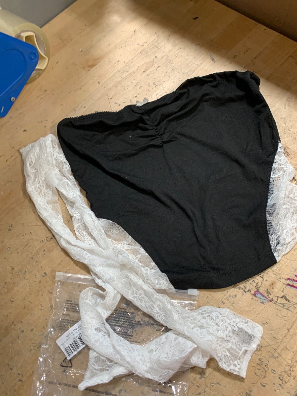 Photo 1 of BLACK N WHITE CROP TOP S 
