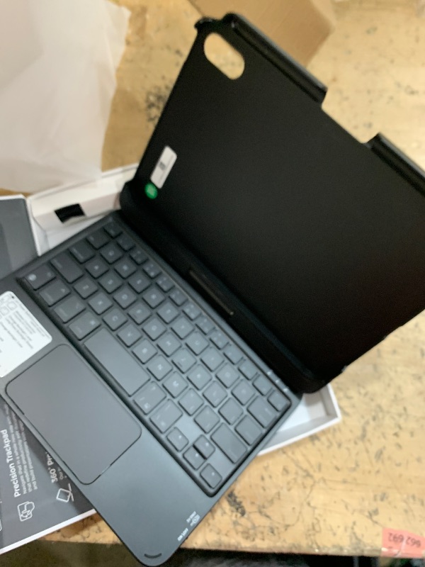 Photo 1 of ***(MAJOR DAMAGE/ SEE NOTES)***typecase Keyboard Case for iPad mini 7 (2024) & Mini 6 (2021) - Wireless Case with Keyboard for iPad mini 7th 6th Generation 8.3" - 10 Colors Backlit Keyboard Cover with Trackpad - Dark Gray