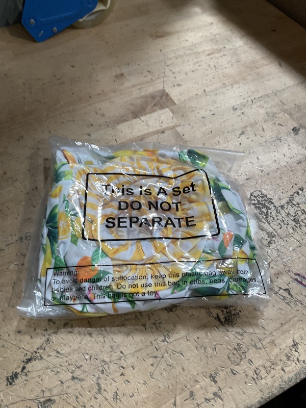 Photo 1 of 10 Pack Cloth Bowl Covers for Bread Rising - 5 Size Reusable Fabric Covers, Stretch Elastic Food Storage Container Lids for Fruits, Leftovers (Lemon)