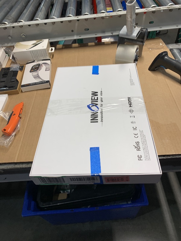 Photo 5 of InnoView Portable Monitor, 18'' 2K QHD 100% DCI-P3 Large Portable Monitor for Laptop 2560x1600 500 Nits IPS Eye Care HDR FreeSync Frameless Laptop Screen Extender for Mac Switch Xbox PS4/5