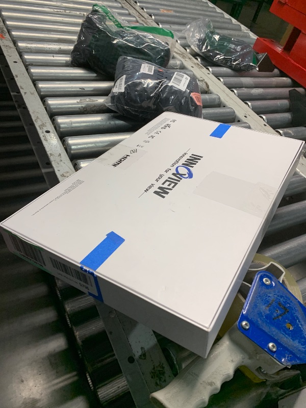 Photo 1 of InnoView Portable Monitor, 18'' 2K QHD 100% DCI-P3 Large Portable Monitor for Laptop 2560x1600 500 Nits IPS Eye Care HDR FreeSync Frameless Laptop Screen Extender for Mac Switch Xbox PS4/5