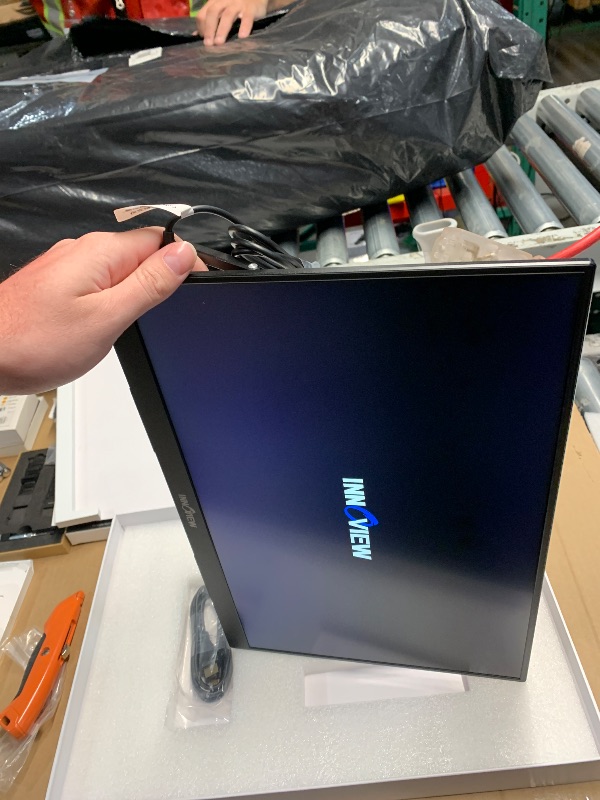 Photo 4 of InnoView Portable Monitor, 18'' 2K QHD 100% DCI-P3 Large Portable Monitor for Laptop 2560x1600 500 Nits IPS Eye Care HDR FreeSync Frameless Laptop Screen Extender for Mac Switch Xbox PS4/5