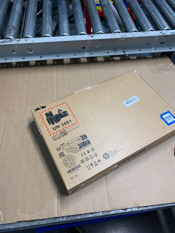 Photo 1 of (used) HP Chromebook 14 inch Laptop, HD Display, Intel Processor N100, 8 GB RAM, 128 GB UFS, Intel UHD Graphics, Chrome OS, Chalkboard Gray, 14a-nf0099nr