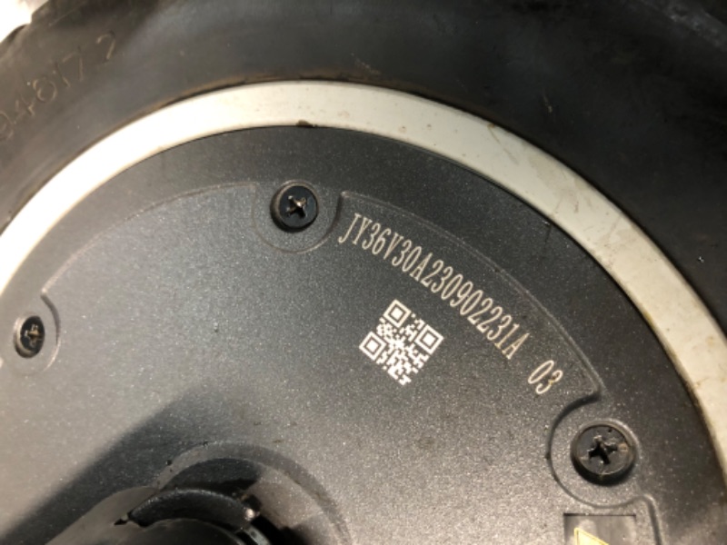 Photo 1 of ***USED - MAJOR DAMAGE - SEE PICTURES***
5TH WHEEL V30PRO Electric Scooter, 10" Solid Tires, 350W Motor & 18 MPH, 19.9 Miles Range E-Scooter with E-Lock, Dual Brakes and Suspension, Foldable Adults Commuter Scooter with Turn Signals and APP