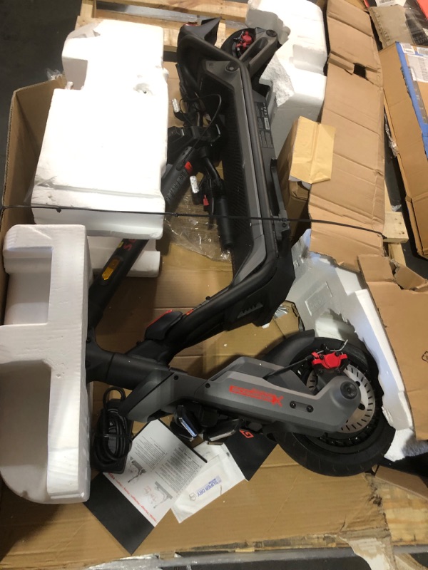 Photo 1 of *HEAVY PICKUP* Segway SuperScooter GT3, 31 MPH w/ 45-Mile Long Range, 2400W Peak Motor, Dual Hydraulic Suspension, Self-Sealing Tires, Flash Charging Electric Scooter for Adults, UL 2272/2271 Certified, Gen3