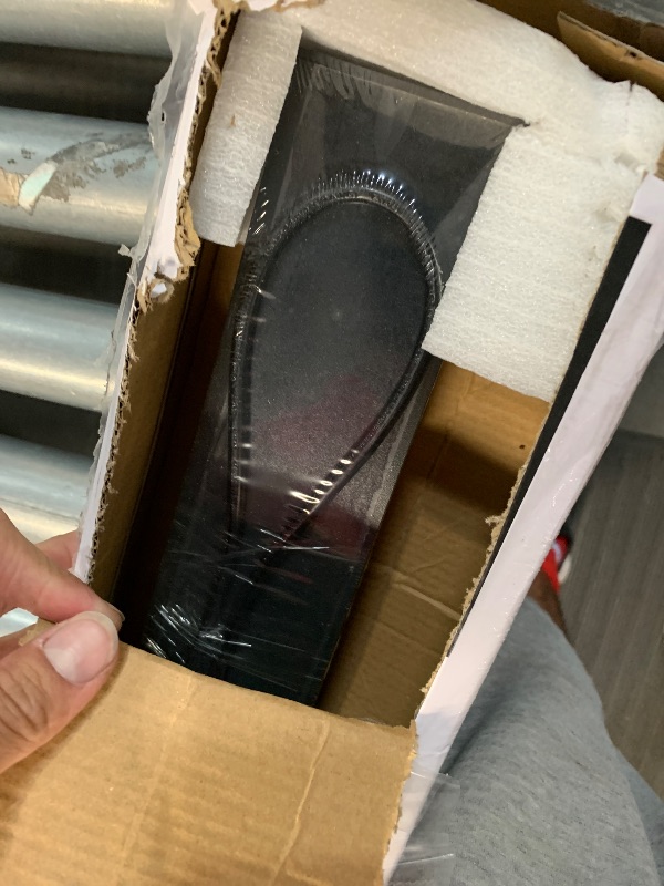 Photo 1 of (PARTIAL SET) be studied 2.4G Remote Series LED Linear Light Fixture with Remote, 4FT 43W Downlight and 7W Uplight, 3000K-6000K Color Changing, Dimmable Hanging Office Shop Light, Black