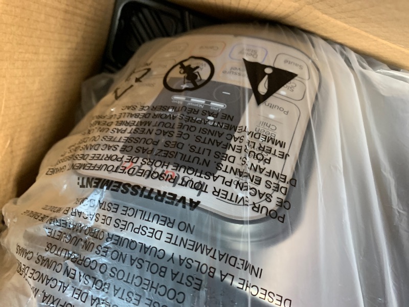 Photo 1 of Instant Pot Duo 7-in-1 Electric Pressure Cooker, Slow Cooker, Rice Cooker, Steamer, Sauté, Yogurt Maker, Warmer & Sterilizer, Includes App With Over 800 Recipes, Stainless Steel, 8 Quart