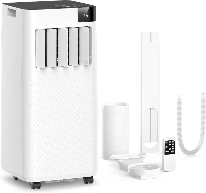 Photo 1 of (not functional)(sold for parts)(repair) ZAFRO Portable Air Conditioners, 8,000 BTU Portable AC Unit with Cool, Fan & Dry Modes/Fast Cooling/Energy Efficient/Remote 
