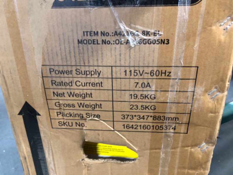 Photo 1 of (not functional)(sold for parts)(repair) ZAFRO Portable Air Conditioners, 8,000 BTU Portable AC Unit with Cool, Fan & Dry Modes/Fast Cooling/Energy Efficient/Remote 
