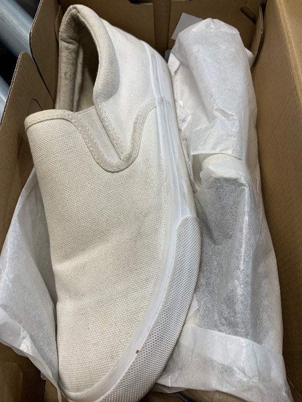Photo 1 of (please see all images) Roxy Women's Rory Slip On Sneaker Loafer Flat, White/White, 7.5