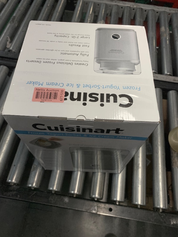 Photo 1 of **TURNS ON, UNABLE TO TEST FURTHER** Cuisinart ICE-30BCP1 Ice Cream Maker