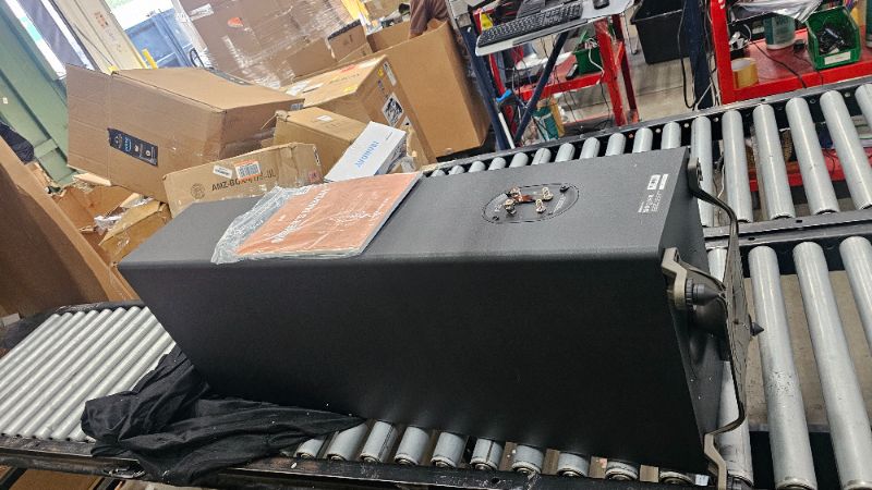 Photo 1 of **PARTS ONLY**
Polk Audio Reserve Series R700 Tower Speaker, 1" Tweeter 6.5" Woofers & Dual 8" Long-Throw Drivers, Hi-Res Certified, Dolby Atmos & IMAX Enhanced for Dynamic Home Theater Audio, Black