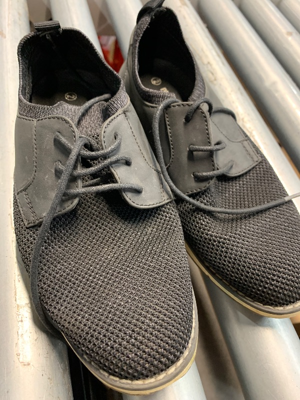 Photo 1 of (used)(see images) Bruno Marc Boy's Mesh Casual Dress Oxford Breathable Uniform Shoes,Size 2 Little Kid,Black-3,SBOX2403K