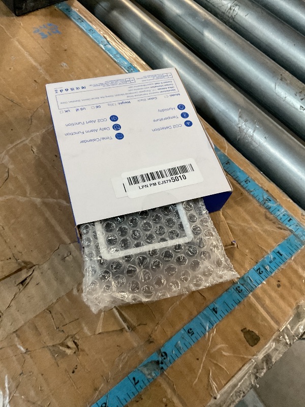 Photo 1 of Newentor CO2 Monitor, Indoor Air Quality Meters, Carbon Dioxide Detector with Voice Alert, Large Display CO2 Tester, Temperature Humidity Sensor, Alarm Clock for Home, RV, Grow Tents, Black