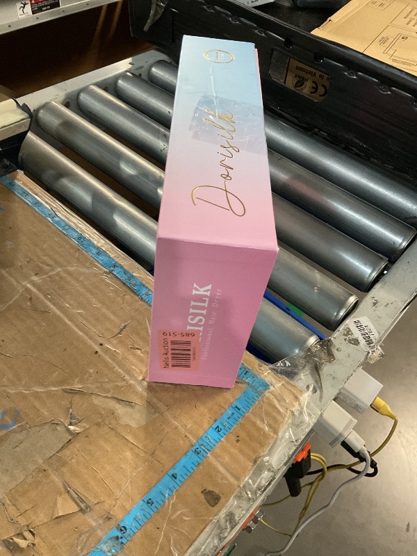 Photo 1 of DORISILK Ionic Hair Dryer 110,000 RPM High Speed, Professional Blow Dryers for Salon Home Use, Portable Blowout Hair Dryers Lightweight with Nozzle Hot & Cold Selection Gift for Women Girl, Pink Blue