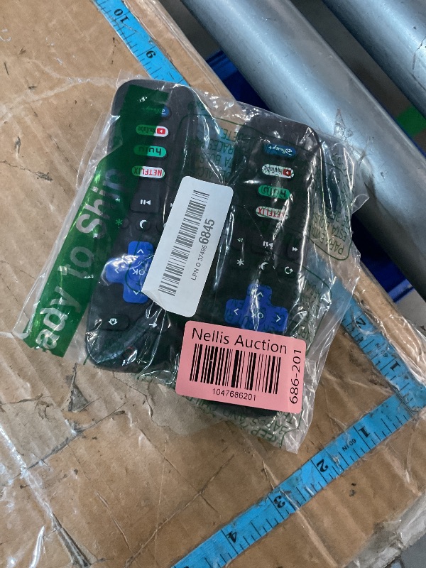 Photo 1 of (Pack of 2) Replacement-Remote-Control for Roku-TV,Compatible for TCL Roku/Hisense Roku/Onn Roku/Philips Roku Smart TVs(Not for Roku Stick and Box)