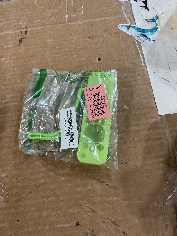 Photo 1 of (2 Pack) Silicone Protective Remote Cover Compatible with TV Stick, HD, 3rd Gen, 4K Remote Controls, Anti-Slip Remote Control Case with Lanyard(Glow Green&Orange)