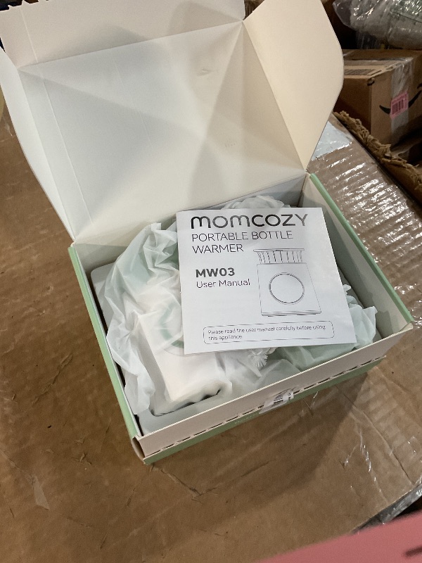 Photo 1 of ***(PARTS ONLY/ NON FUNCTIONAL)***Momcozy Portable Bottle Warmer for Travel, Double Leak-Proof Travel Bottle Warmer with Fast Heating, Safety Material Baby Bottle Warmer for Dr. Brown, Philips Avent, Medela, Tommee Tippee, Comotomo