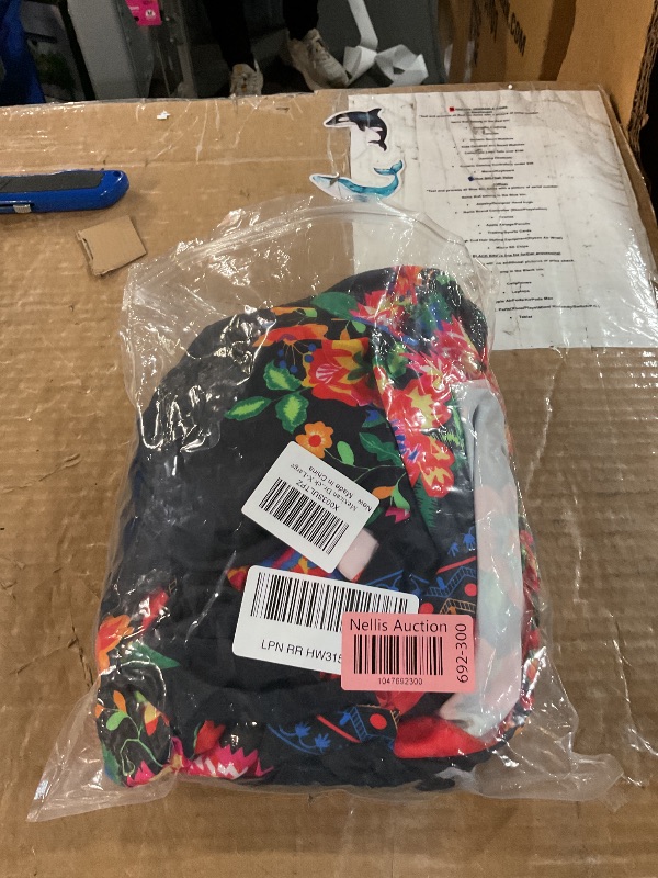 Photo 1 of (BAGGED) (USED/FAIR) Mexican Dress for Women: Traditional Fiesta Outfit Cinco De Mayo Bohemian Floral Print Boho Summer Dresses for Women 2023 Beach Gown Mexico Clothes Maxi Party Halloween Costume Black X-Large
