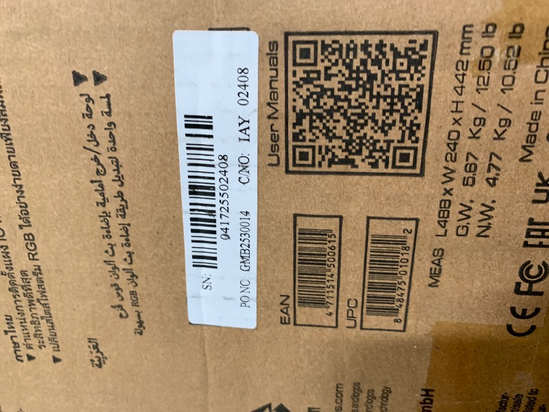 Photo 1 of GAMDIAS ATX Mid Tower Computer PC Case with Tempered Glass, 4X 120mm ARGB PWM Fans Gaming Case, Support Up to 6X 120mm Fans, 360mm AIO/Radiator, 260mm GPU/VGA, 160mm CPU Air Cooler