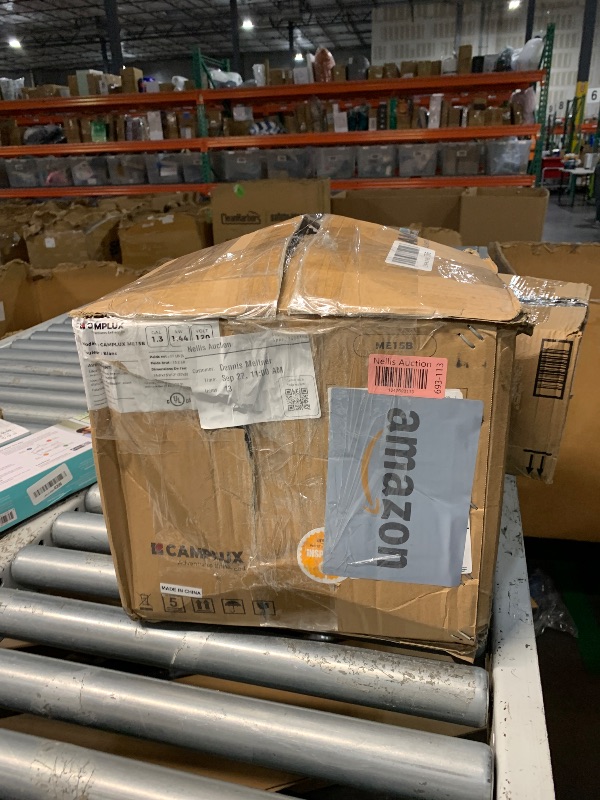 Photo 1 of ***(PARTS ONLY/ MAJOR DAMAGE/ NON FUNCTIONAL)***CAMPLUX Mini Tank Electric Water Heater 1.3 Gallons Hot Water Heaters 120V, Under Sink Water Heater with Cord Plug 1.44kW