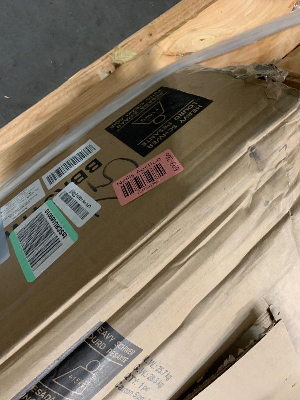 Photo 1 of ***(PARTS ONLY/ MISSING PARTS/ MAJOR DAMAGE/ NON FUNCTIONAL)***VASAGLE LIRY Collection - Buffet Cabinet, Coffee Bar Cabinet with a Drawer, Adjustable Shelf, Sideboard Storage with Cable Hole, Drawer Divider, Rustic White and Honey Brown UBBK341W01