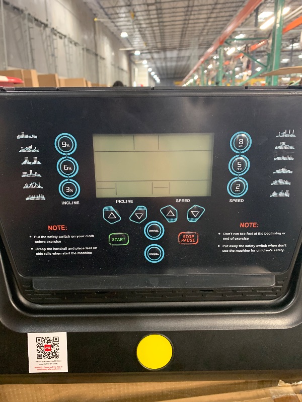 Photo 1 of (used)(incomplete) ATEEDGE Treadmills for Home, 15% Auto Incline, 0.5-10 MPH, 18" Belt, 3 HP, 350lb Capacity, Foldable, Bluetooth App