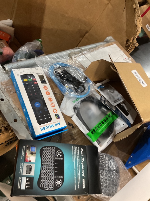 Photo 1 of Missing main card marks2025 Version S6 MAX 4GB RAM 64GB ROM 6K Ultra HD Built-in Voice Control 2*HDMI Cable,2* Power Supply,1* Voice Remote Control,1* 128 TF Card, 1 * 128 USB Flash Driver ect