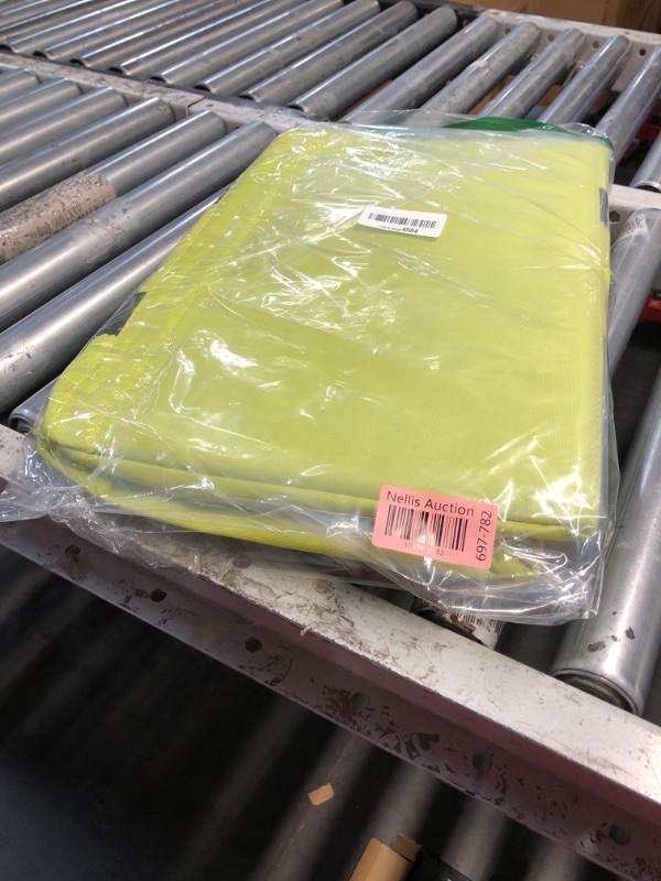 Photo 1 of (2) Ryobi Green Wide Mouth Collapsible Genuine OEM Contractor’s Bags w/Full Top Single Zipper Action
