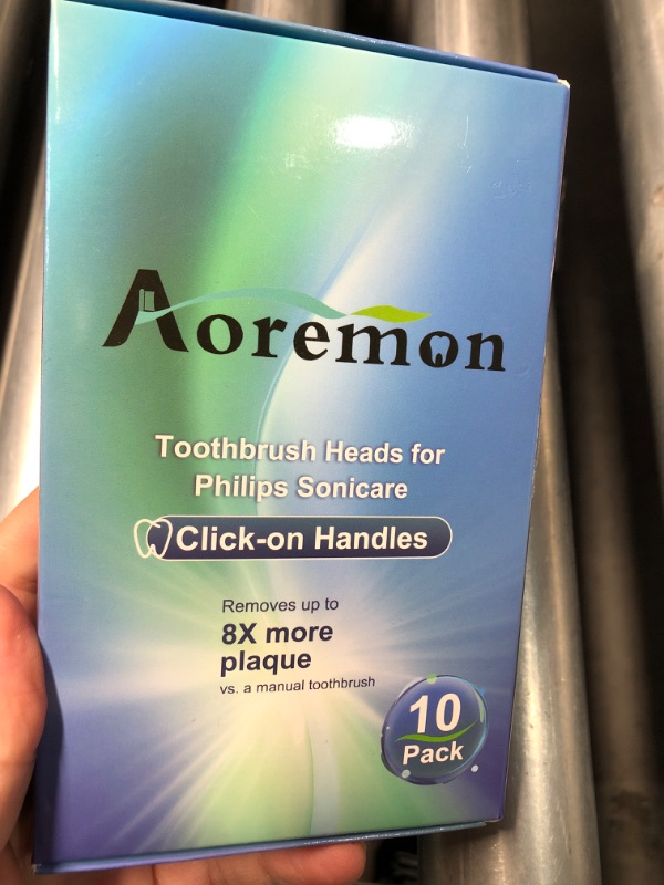 Photo 1 of (missing pieces) Aoremon Toothbrush Replacement Heads for Philips Sonicare Replacement Heads - Standard Toothbrush 