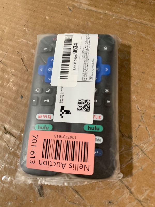 Photo 1 of (Pack of 2) Replacement-Remote-Control for Roku-TV,Compatible for TCL Roku/Hisense Roku/Onn Roku/Philips Roku Smart TVs(Not for Roku Stick and Box)