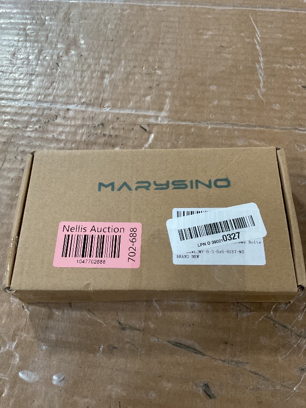 Photo 1 of (8-Set) 3/8 x 6 Lag Bolts, Stainless Steel Heavy Duty Hex Head Lag Screws for Wood, Commercial/Industrial Grade 3/8 Bolts, Mounting Screws Bolts Kit, Black Oxided by Marysino