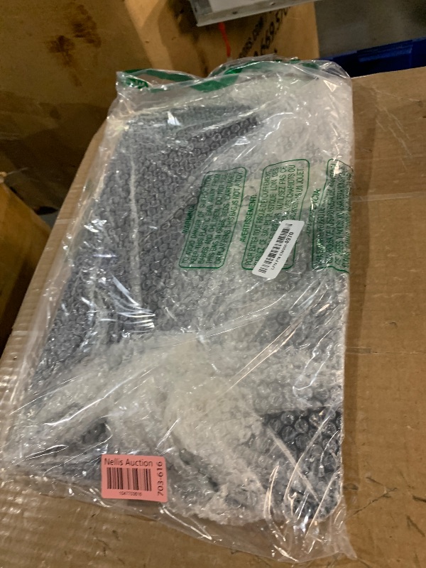 Photo 1 of 2Pack Black Magnetic Board,17.5" x 11.4" Magnet Bulletin Board to Display Magnetic Notes, Poetry, Photos, Suitable for Wall, Refrigerator, Cabinet etc, Come with 8 Pcs Dual Lock Tape and Screws