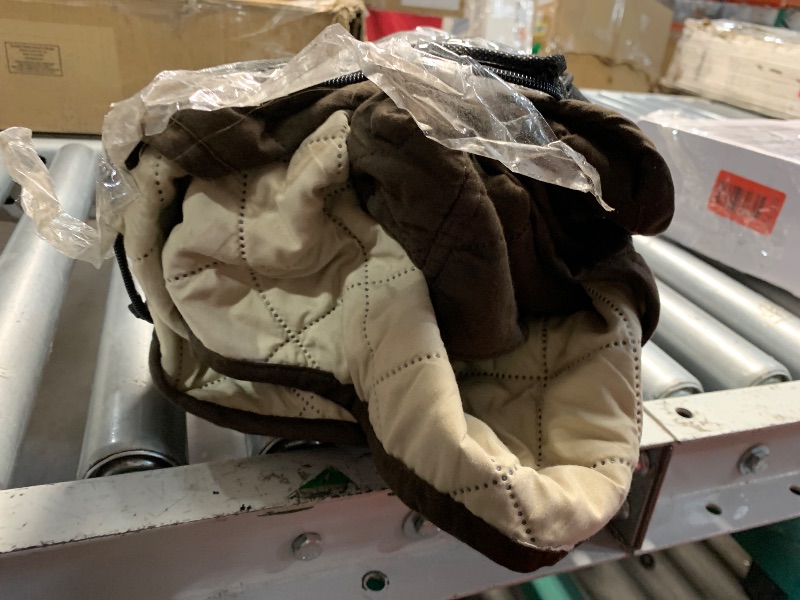 Photo 1 of (used/fair) XINEAGE 100% Waterproof Recliner Chair Cover, Non Slip Covers for Recliner Chair with Pocket, Washable Dog Recliner Couch Cover with Elastic Straps (Coffee, 23.6")
